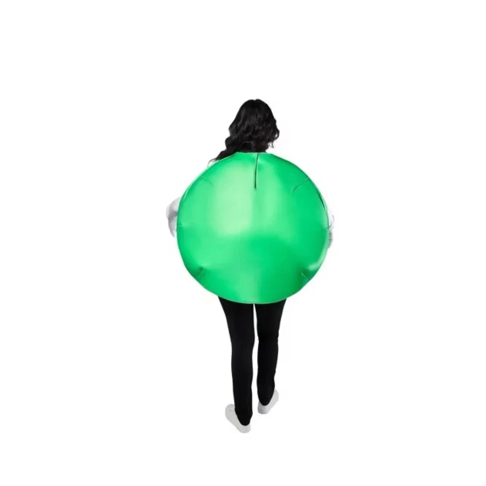 Green M&M'S Adult Costume Tunic‎ With Gloves One Size Fits Most Rubies NWT M&M